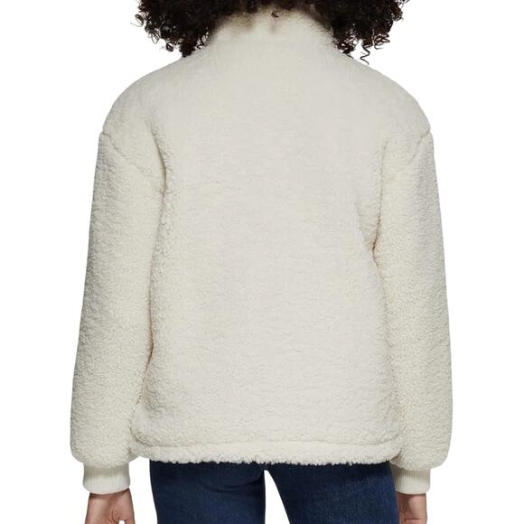 Levi's Women's Sherpa Fleece Teddy Jacket, Size XL, New with Tag MSRP $120 - Picture 5 of 14